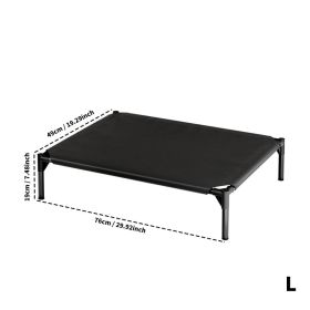 Only Self Pickup---Pet Bed (Option: Oxford cloth L XZX2)