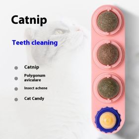Catnip Ball Self-Hi Toy Supplies (Option: pink Three in one bag)