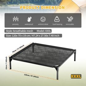 XXXL-type Mesh Pet Bed With Ventilation And Heat Dissipation, Stable And Durable Structure, Suitable For Small And Medium-sized Cats And Dogs, Co (Option: Defaulttitle)